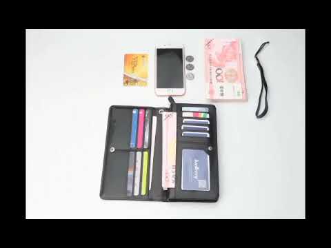 Carteira Longa Unissex Couro PU Homem/Mulher