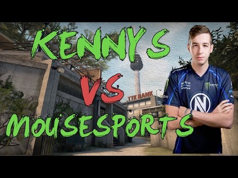 CSGO: POV ENVYUS kennyS vs mousesports (25/15) overpass @ ESL ESEA Pro League Season 2