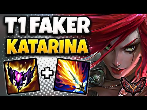 T1 Faker Katarina vs Taliyah [ MID ] Korea Grandmaster Patch 25.9