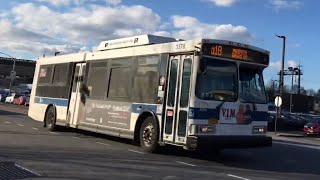 Maspeth-Grand Av Bound 2006 Orion VII OG HEV 3579 Q18 Bus At Broadway & 56th/57th Sts