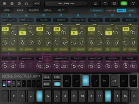 Eklig electribe wave  ElekBass
