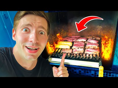 FIZ UM CHURRASCO e coloquei FOGO NA COZINHA! (Lipão na Cozinha)