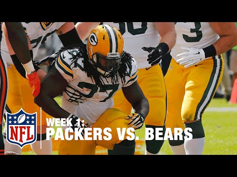 RB Eddie Lacy Rushes Up the Middle for 2-yard TD | Packers vs. Bears | NFL