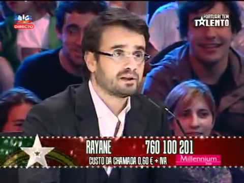 Portugal Tem Talento 3ª Semi Final - Rayane