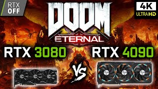 RTX 3080 vs RTX 4090 in DOOM Eternal - 4K