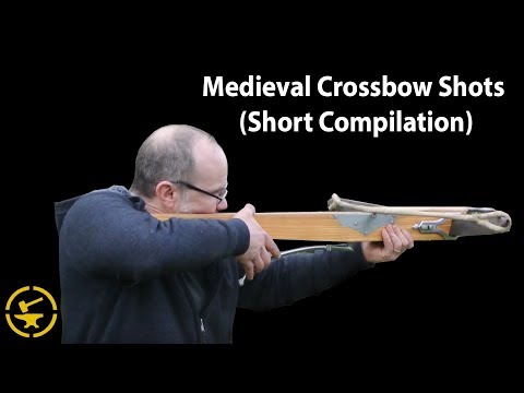 Medieval Crossbow shots - short compilation