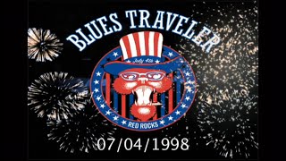 Blues Traveler performing &quot;Crystal Flame&quot; at Red Rocks Amphitheater in Morrison, CO on 07/04/1998