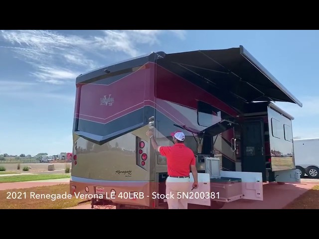 Preview image of 2021 Renegade Verona LE 40LRB youtube video
