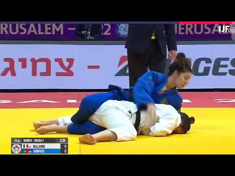 [Judo] BELLANDI A. (ITA) vs SAMPAIO P. (POR) 78Kg Jerusalem Master 2022