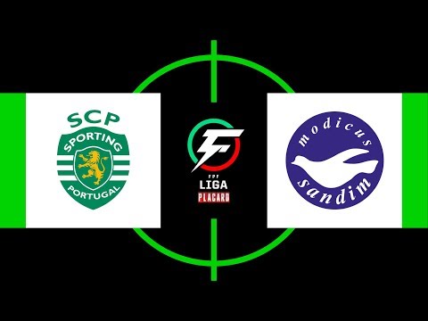 Liga Placard: Sporting CP 5 - 3 Modicus Cartest