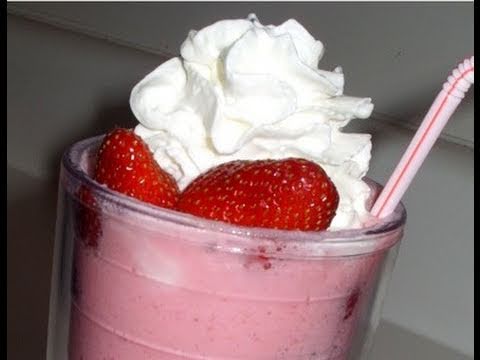 Strawberry Blended Creme Smoothie