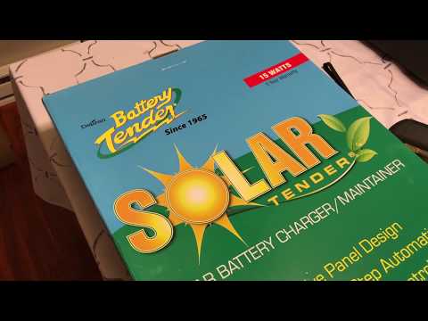Deltran Battery Tender Solar Panel Testing and Review.