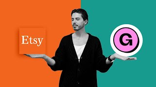 Gumroas vs. Etsy: Which is best for selling digital products?