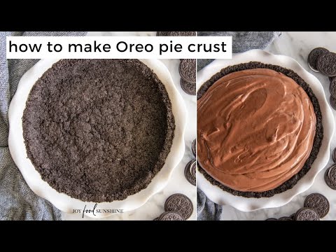 How to Make an Oreo Pie Crust