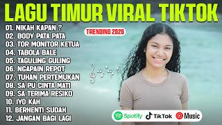 Download lagu KALAU SU TRA SAYANG - LAGU TIMUR TERBARU 2026 VIRAL TIKTOK (LIRIK) NIKAH KAPAN ? - BODY PATA PATA mp3 Download lagu KALAU SU TRA SAYANG - LAGU TIMUR TERBARU 2026 VIRAL TIKTOK (LIRIK) NIKAH KAPAN ? - BODY PATA PATA mp3