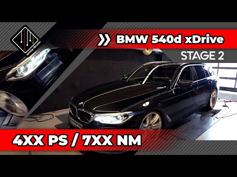 BMW 540d G31 Stage 2 | Dyno + 100-200 km/h | mcchip-dkr