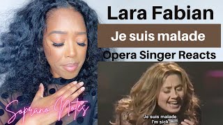 Opera Singer Reacts to Lara Fabian Je Suis Malade | Performance Analysis |