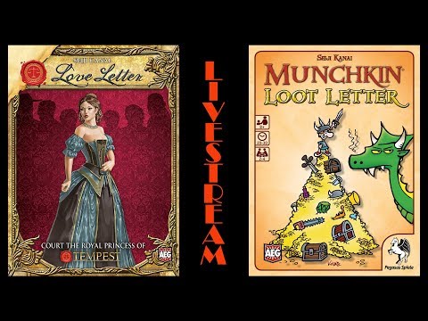 Fun With Geeks Live | Love Letter & Loot Letter (Julcsi, Kaci, Csirke) - Fun With Geeks