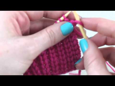Simple Stylish Stricken - Tutorial: Muster Bibliothek 25: Halbpatent