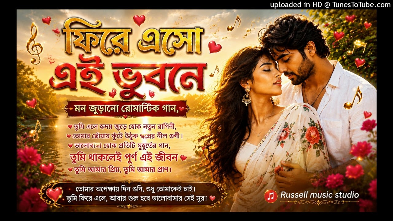 Phire Esho Ei Bhubone - ফিরে এসো এই ভুবনে New Bangla Romantic Folk Song 2026 by Russell Music Studio 