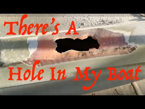 Fiberglass Boat Repair | There's A Hole In My Boat | Broken Pilot House Part 7
