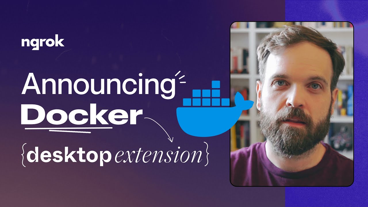 New Docker Desktop Extension: Expose any container with ngrok!