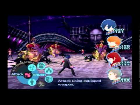 Persona 3 FES (PS2) Tartarus Arqa Level 47th - Golden Beetles (8th Boss)