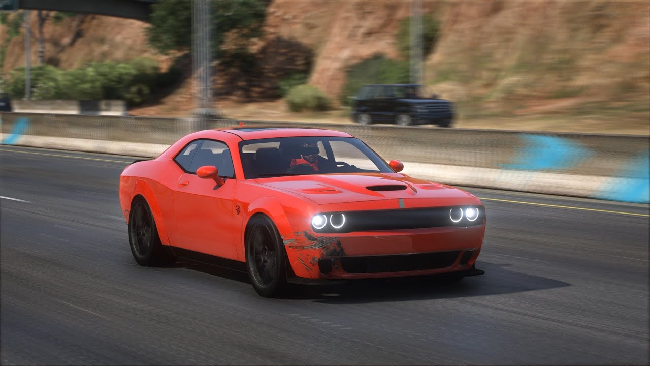 2019 Dodge Challenger Redeye 1 3 GTA 5 