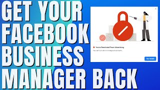 Facebook Business Manager Restricted From Advertising - Recover Your Banned Facebook Accounts