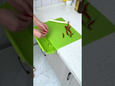 Tabla De Cortar Plegable Antideslizante Ranura Extraíble - Video