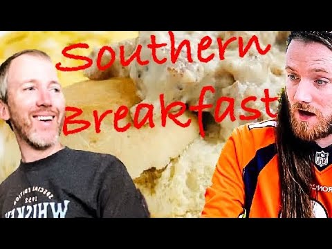 Irish Try Southern Biscuits & Gravy For The First Time