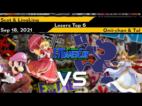 [Smash Ultimate] CT Gamercon (L.Top 6) - Scot & LingLing vs Onii-chan & Tal