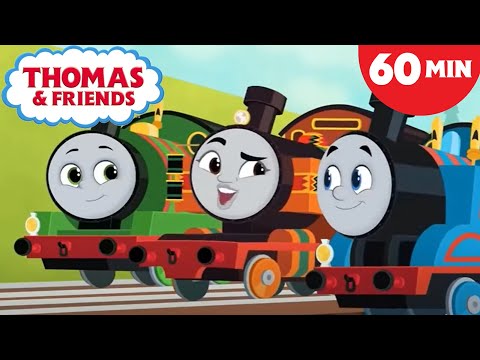 Racing to the Finish! | Thomas & Friends: All Engines Go! | +60 Minutes Kids Cartoons - Kids TV Series, Kingdom Kids Zone - Thomas & Friends