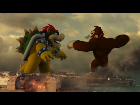 Godzilla vs Kong "Bowser vs DK" Trailer