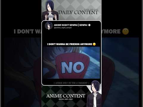 Anime Night Senpai and Anime Day Senpai