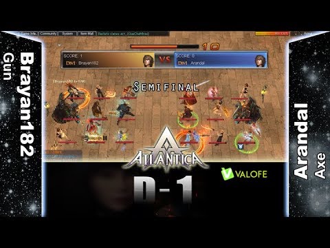 Sikyon Weekly 09/09/2017 PM: Semifinal - Brayan182 vs Arandal - Atlantica Online
