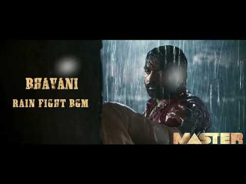 Master - Bhavani Rain Fight Bgm | Vijay Sethupathi, Anirudh Ravichander |