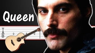 Seven Seas Of Rhye - Queen Guitar Tabs, Guitar Tutorial (+ Solo tab)