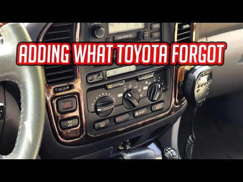 Adding a crucial (and much needed) off-road component, DIY cabin air filter to the Land Cruiser 100