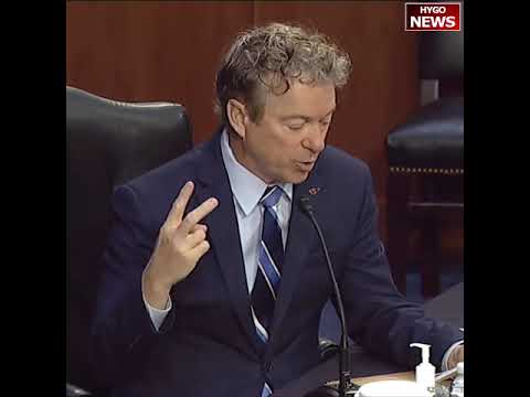 Rand Paul Questions Rachel Levine During Confirmation Hearing 2/25/2021