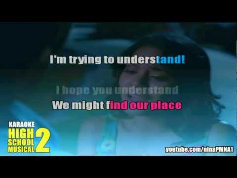 KARAOKE I Gotta Go My Own Way - High School Musical 2