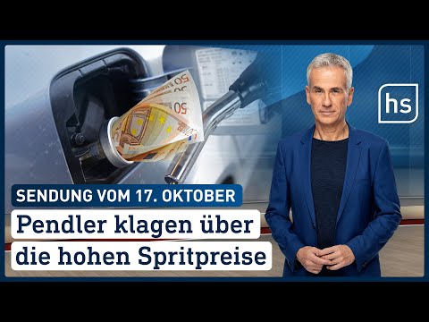 Pendler klagen über die hohen Spritpreise | hessenschau vom 17.10.2021