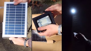 Double Light with Single Solar Panel