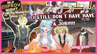 NIJI EN Chaotic 3D Improv and "Goofing Off" with each other moments