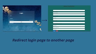 How to redirect to another page in html after login || Javascript