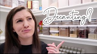 PANTRY STORAGE CONTAINER TIPS // How To Organize Your Food P