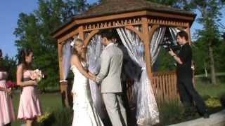 preview picture of video 'Andrea and Mikes wedding'
