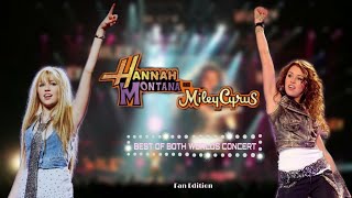Hannah Montana - Old Blue Jeans / Live Concert Best of Both Worlds ( Fan Edition)