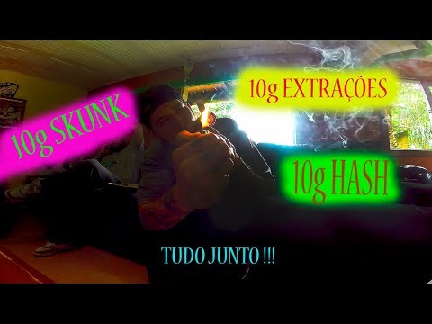 BASEADO de 10g de FLOR, 10g de HASH e 10g de EXTRAÇÕES  com SEIVA ROXA e MC ELTIN - KOÉ LAVÉ??