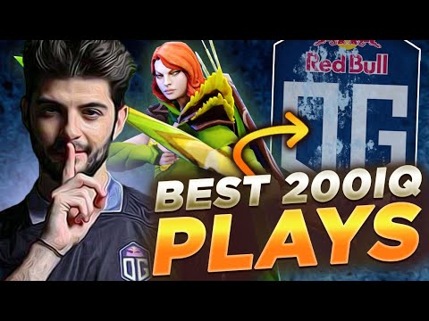 OG's MOST EPIC 200 IQ Plays & Outplays in Dota 2 History